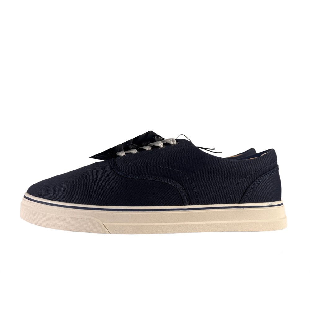 Chaps Mens‎ Canvas Lace Up simple versatile Shoes Sneakers Size 9.5 M Blue